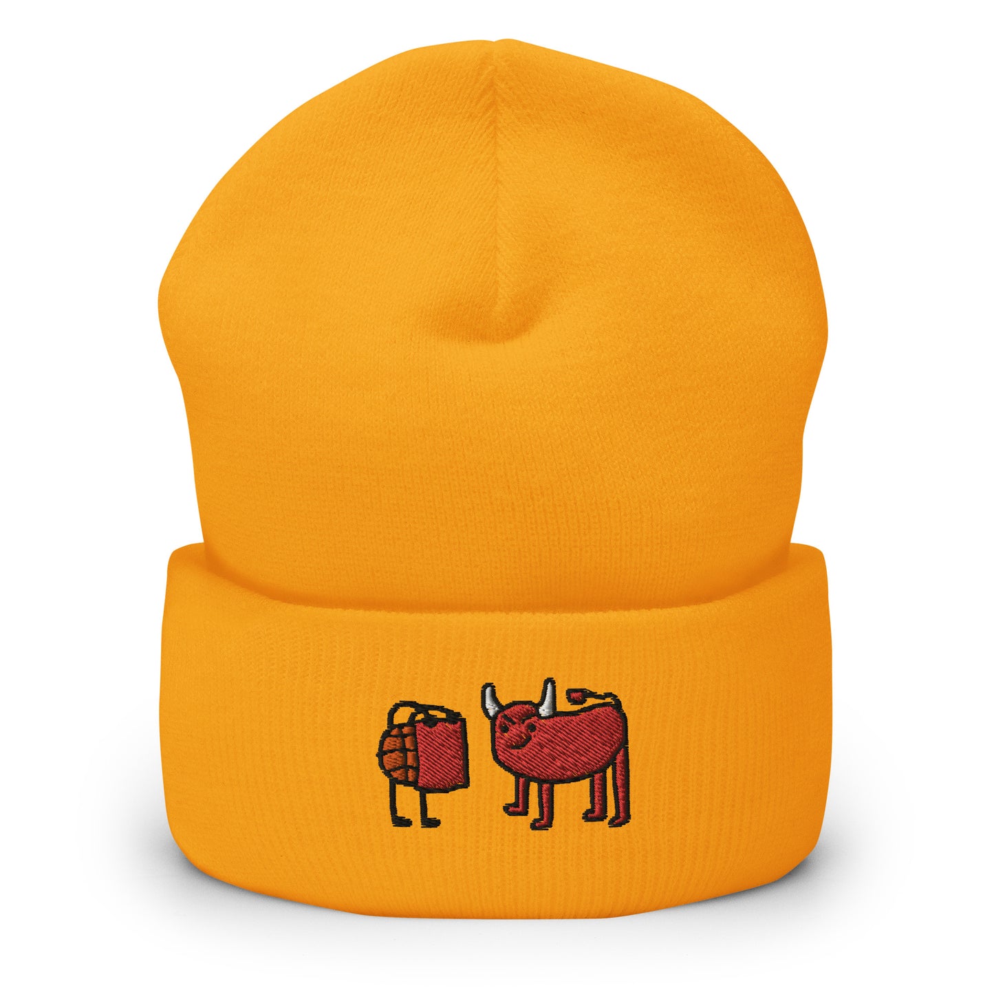 Bull Cuffed Beanie