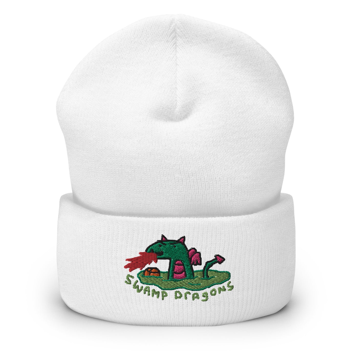 Swamp Dragon Cuffed Beanie