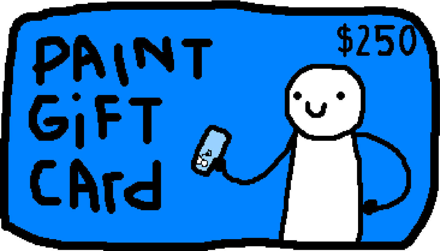 Paint Merch Gift Card