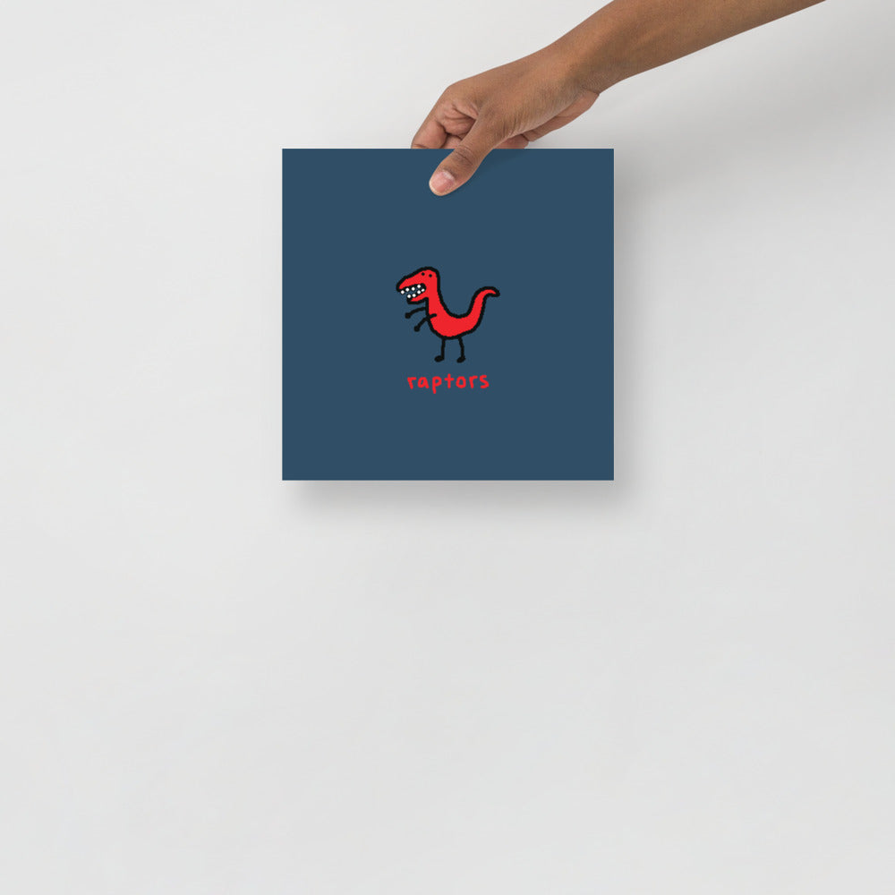 Raptors Poster
