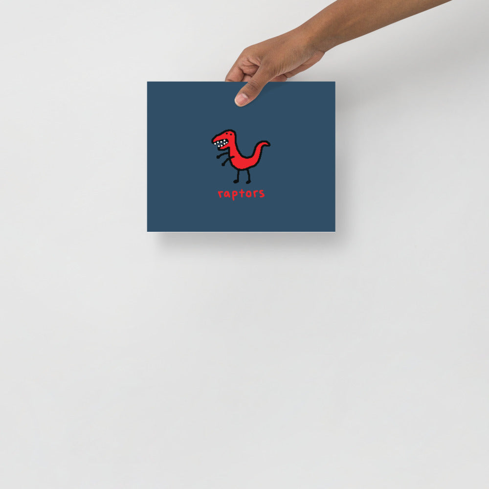Raptors Poster