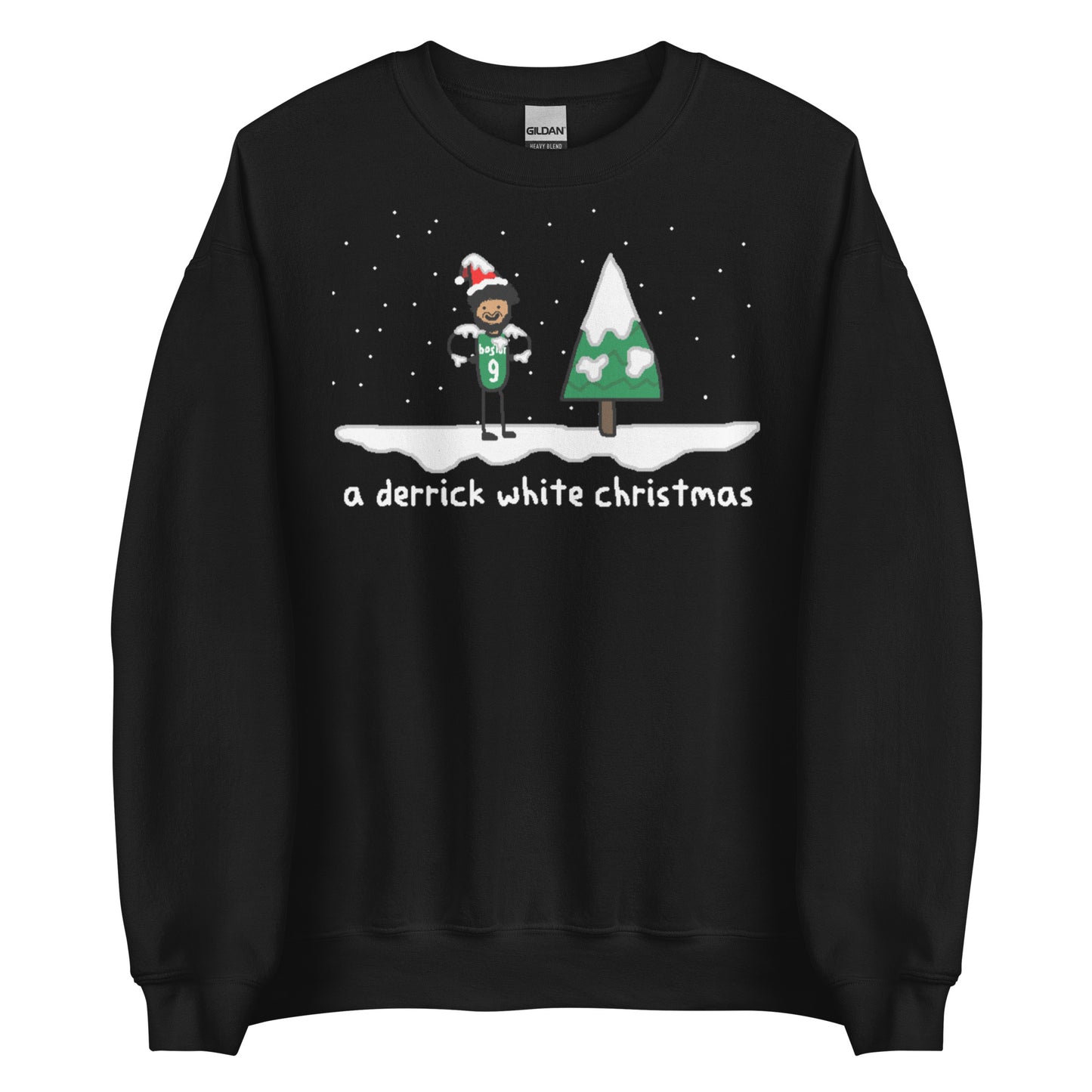 A Derrick White Christmas Sweatshirt
