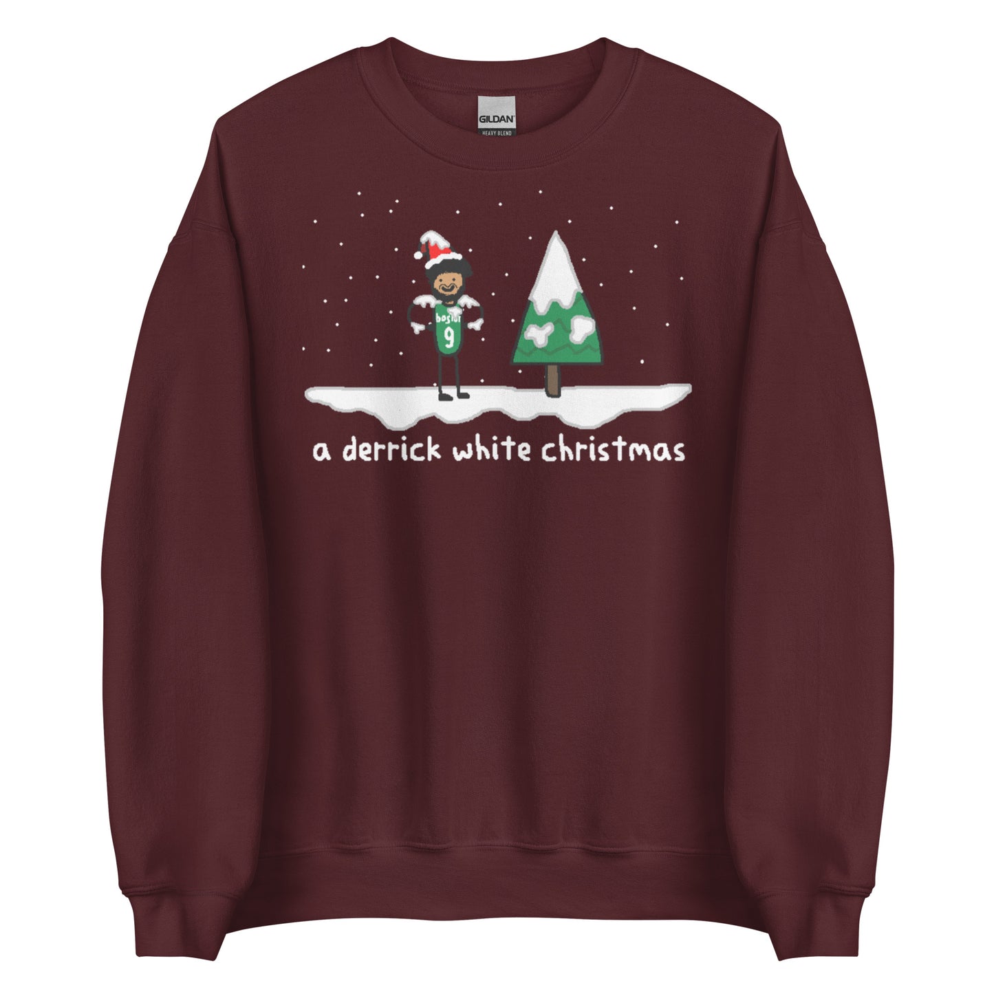 A Derrick White Christmas Sweatshirt