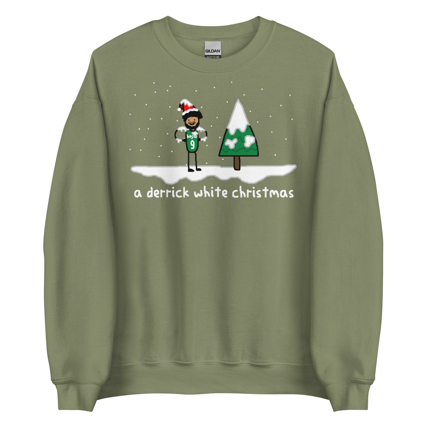 A Derrick White Christmas Sweatshirt