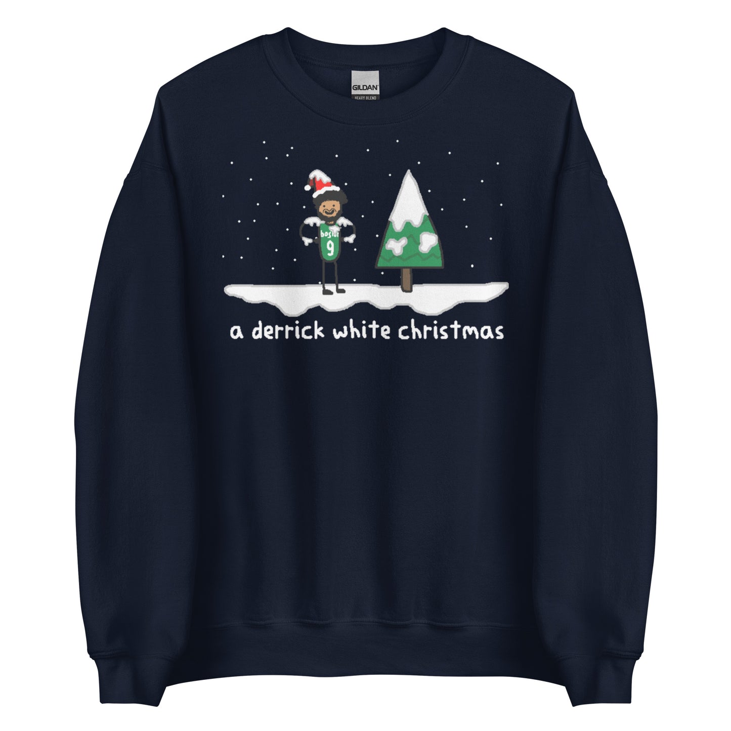 A Derrick White Christmas Sweatshirt