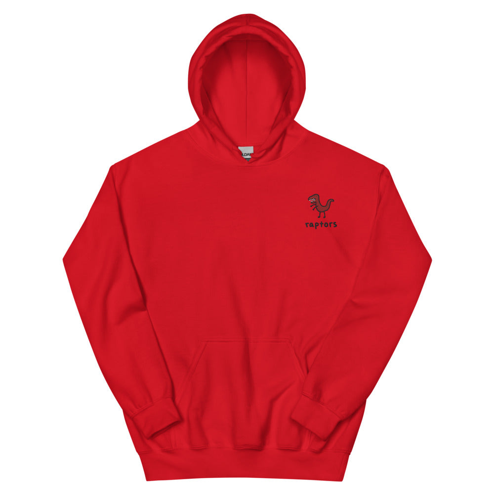 Raptors Embroidered Hoodie