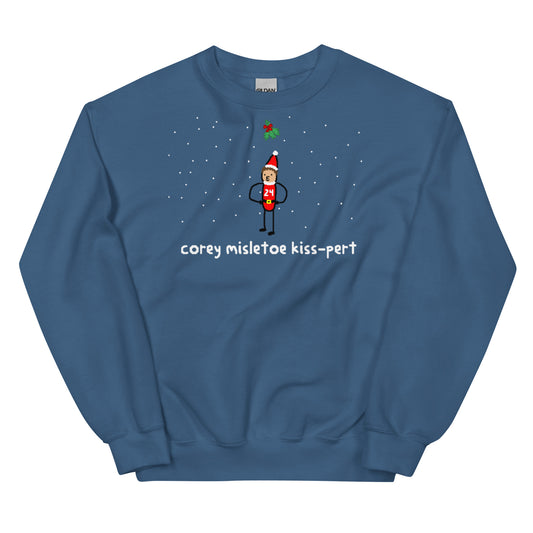 Corey Misletoe Kiss-pert Sweater