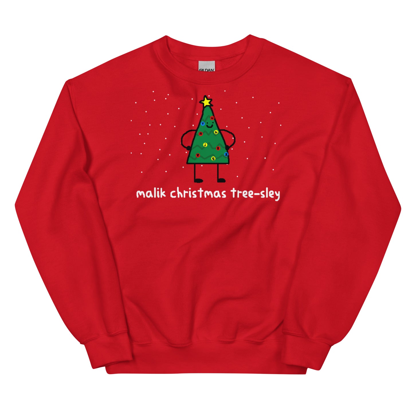 Malik Christmas Tree-sley Sweater