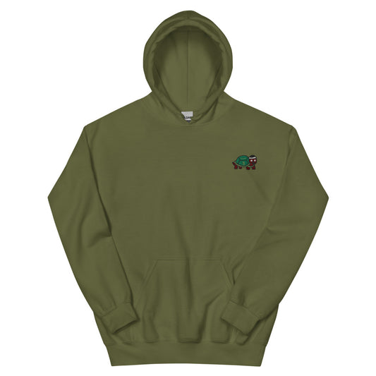 Bobby Tortoise Embroidered Hoodie
