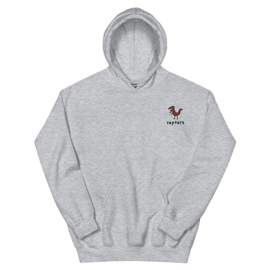Raptors Embroidered Hoodie